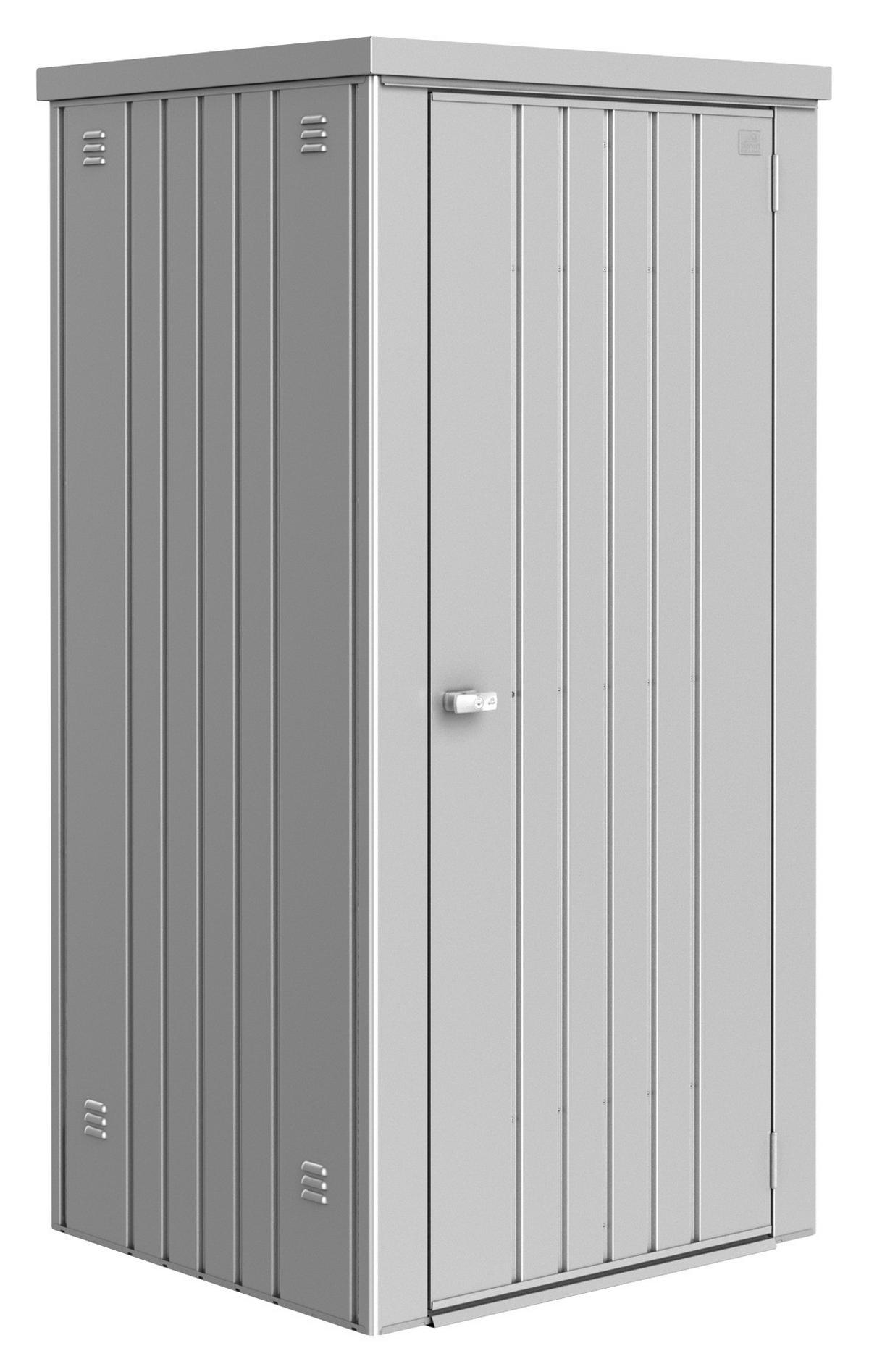 GERÄTESCHRANK 93/182,5/83 cm  - Silberfarben, Design, Metall (93/182,5/83cm) - Biohort