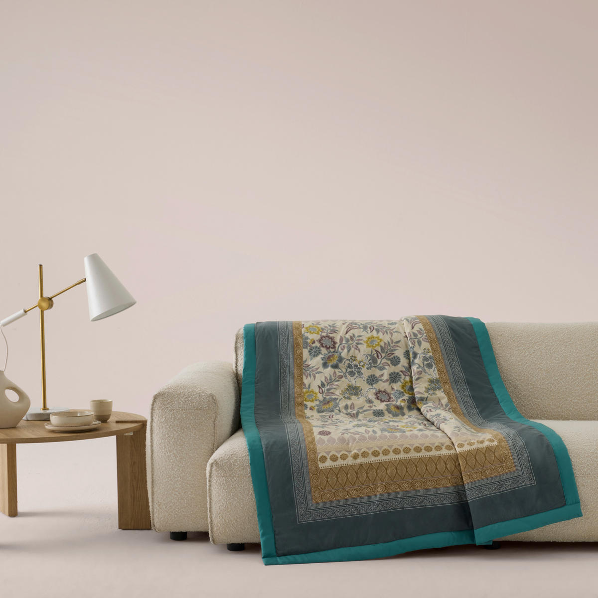 PLED   135/190 cm       zelena  - zelena, Basics, tekstil (135/190cm) - Bassetti