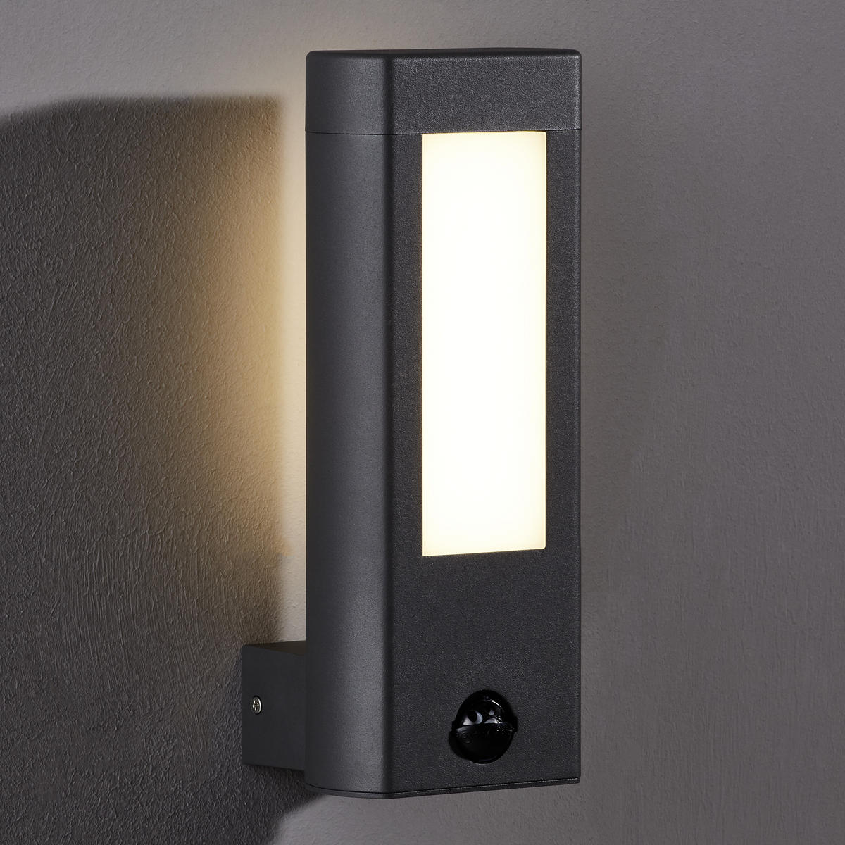 VÄGGLAMPA FÖR UTOMHUS - antracit, Design, metall (11/28/12cm) - Trio Leuchten