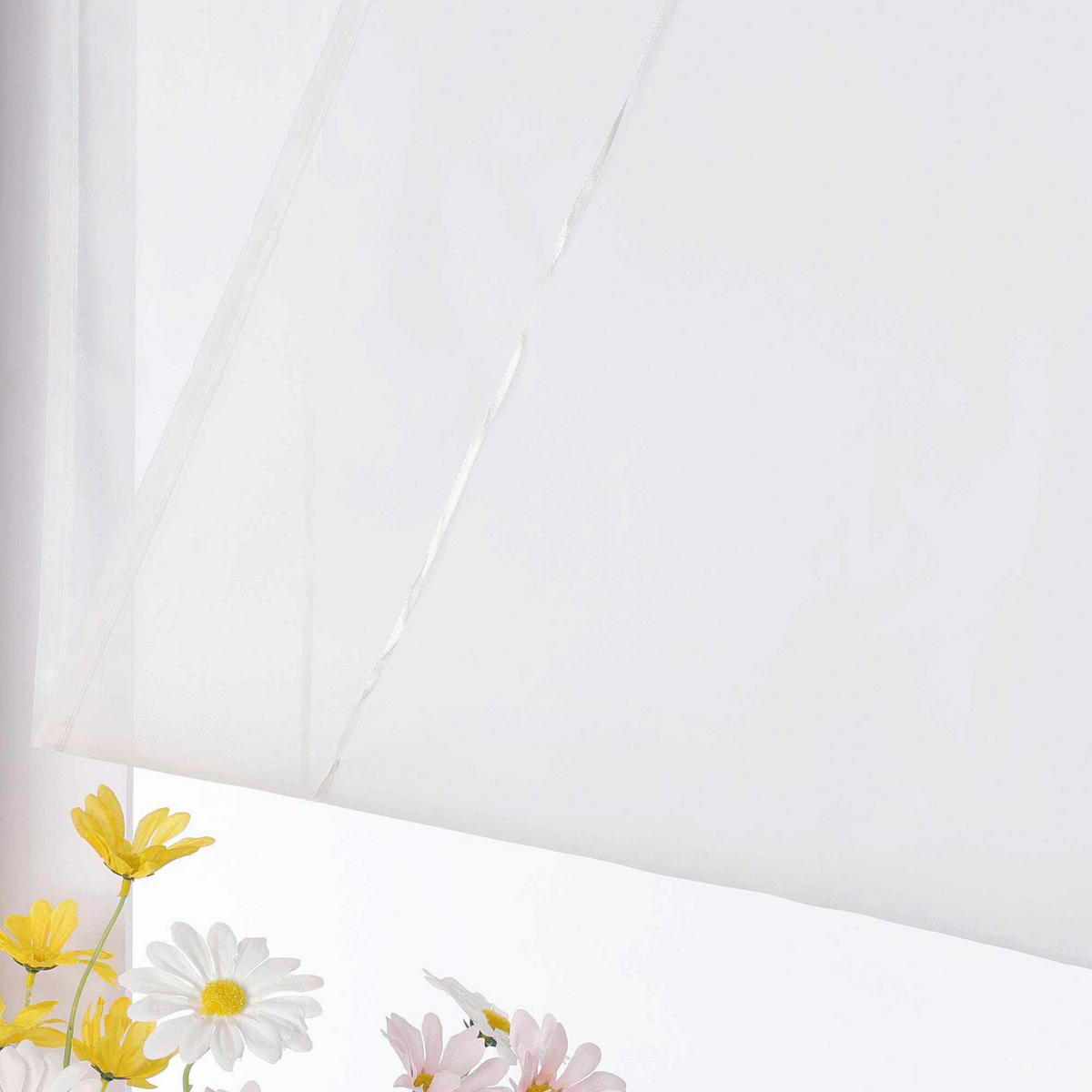 FALTROLLO  transparent  100/140 cm    - Weiß Hochglanz, Basics, Textil (100/140cm) - Joyswahl