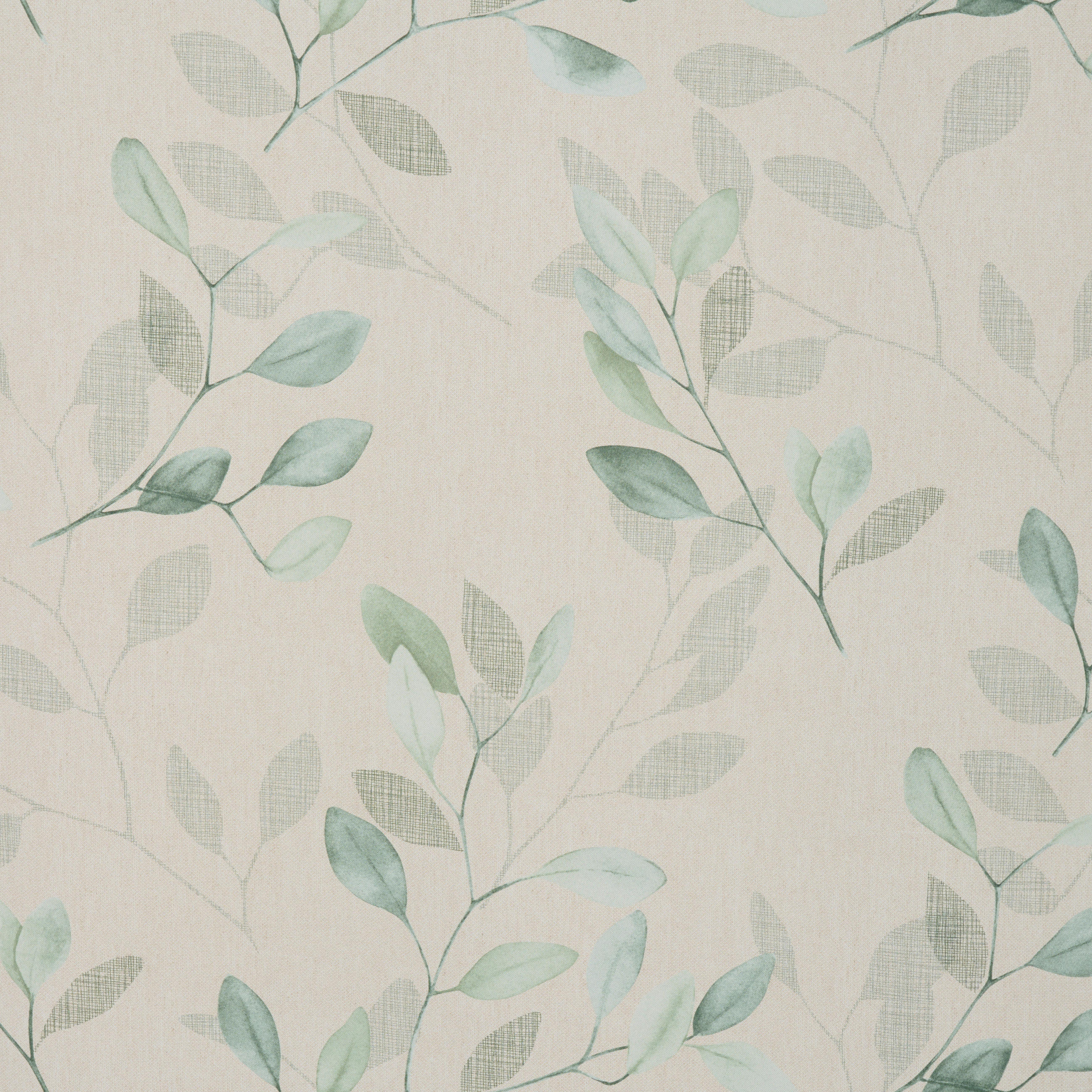 VORHANGSTOFF per lfm Verdunkelung  - Grün, KONVENTIONELL, Textil (140cm) - Esposa
