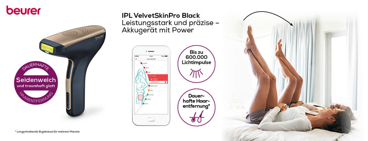 EPILIERER - Schwarz, Basics (22.5/11.3/26.7cm) - Beurer