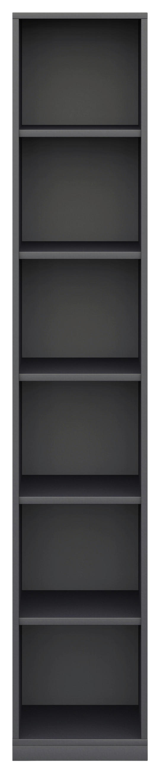 AKTENREGAL Hickory  - Hickory, Design, Holzwerkstoff (40/220,5/40cm) - Moderano