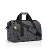 REISETASCHE Allrounder L smiley grey  - Anthrazit, Basics, Textil (48/39.5/29cm) - Reisenthel