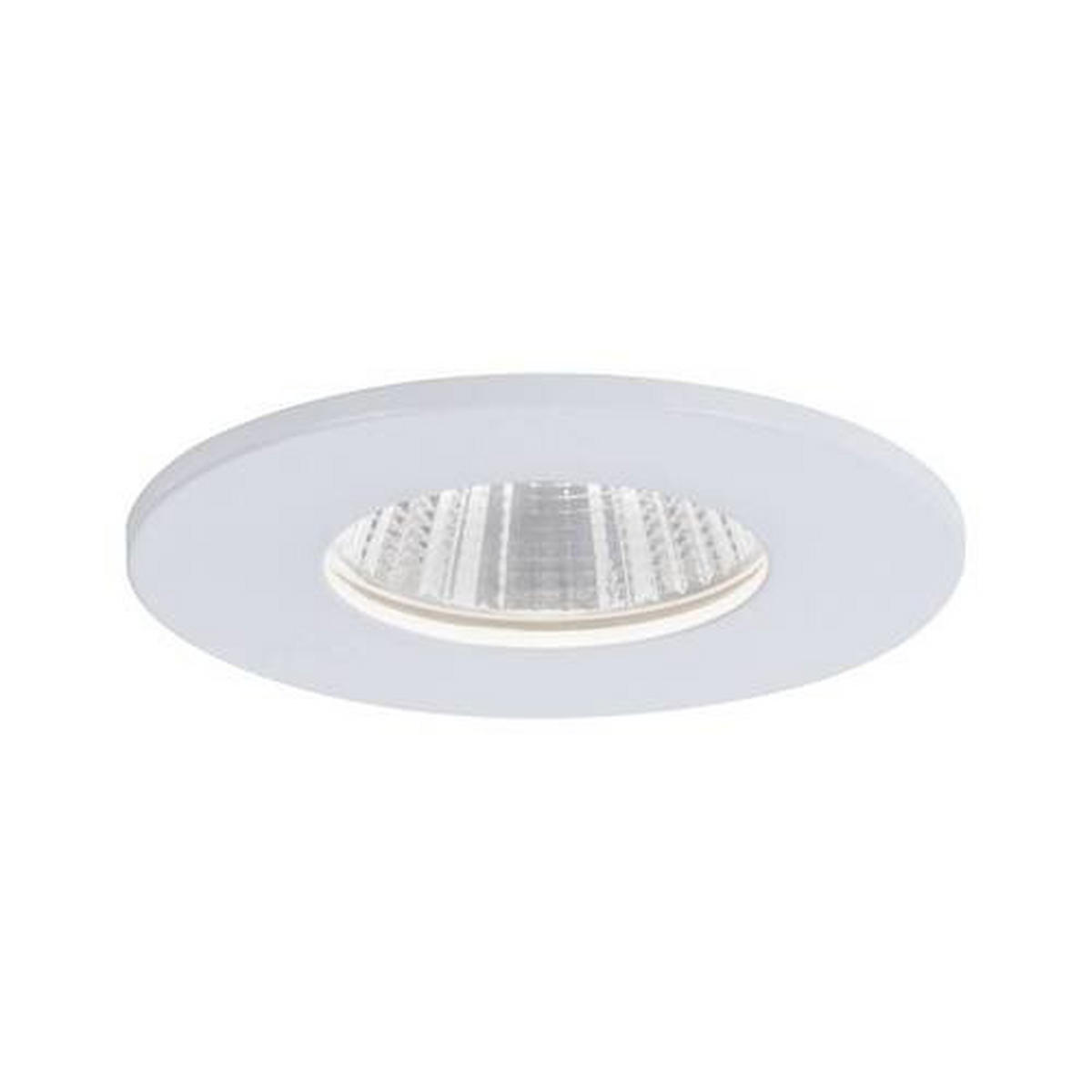LED-EINBAUSPOT Calla 8 cm  - Weiß, Design, Kunststoff/Metall (8cm) - Paulmann