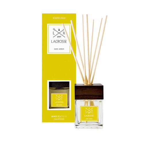 Difuzor Dark Amber  - rumena, Basics, karton/steklo (100ml) - Lacrosse