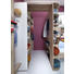 BEGEHBARER ECKSCHRANK 124/198/148 cm - Eichefarben/Alufarben, Design, Holzwerkstoff/Kunststoff (124/198/148cm) - Carryhome