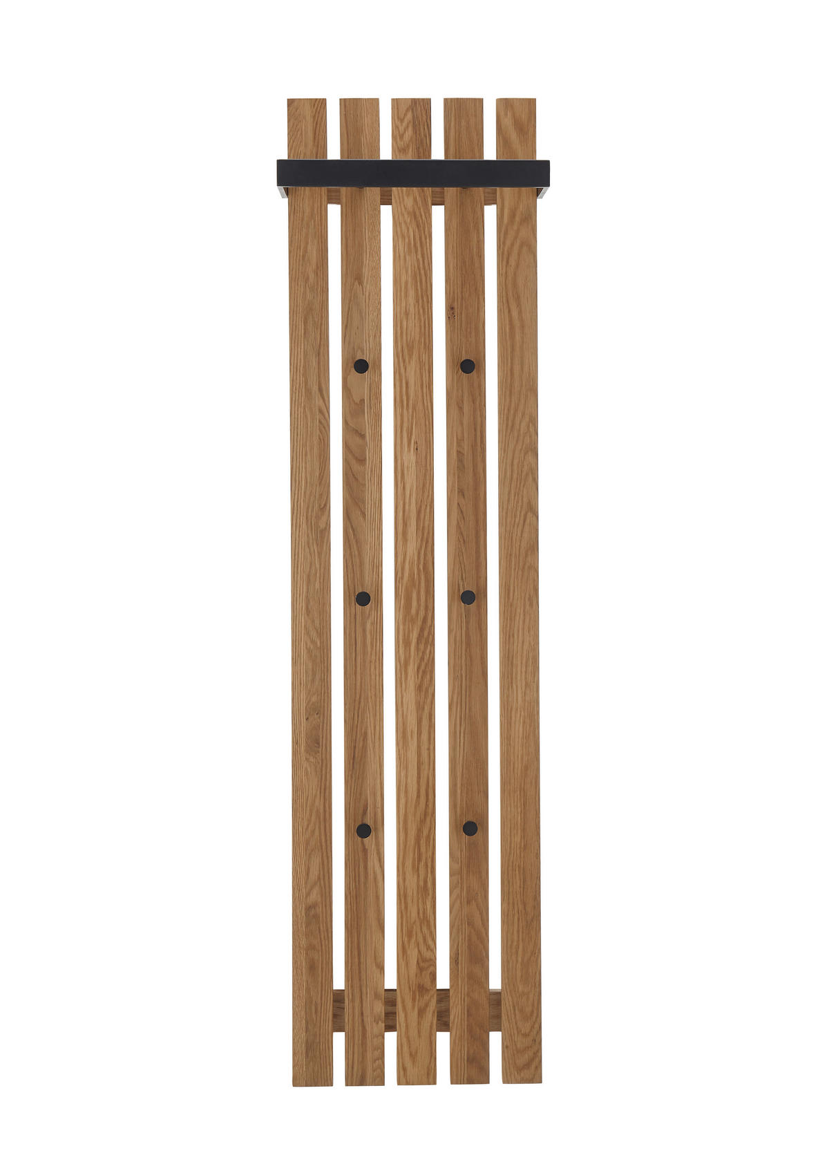 ŠATNÍ PANEL, přírodní barvy, dub, 40/150/22 cm - přírodní barvy, Design, kov/dřevo (40/150/22cm) - MID.YOU
