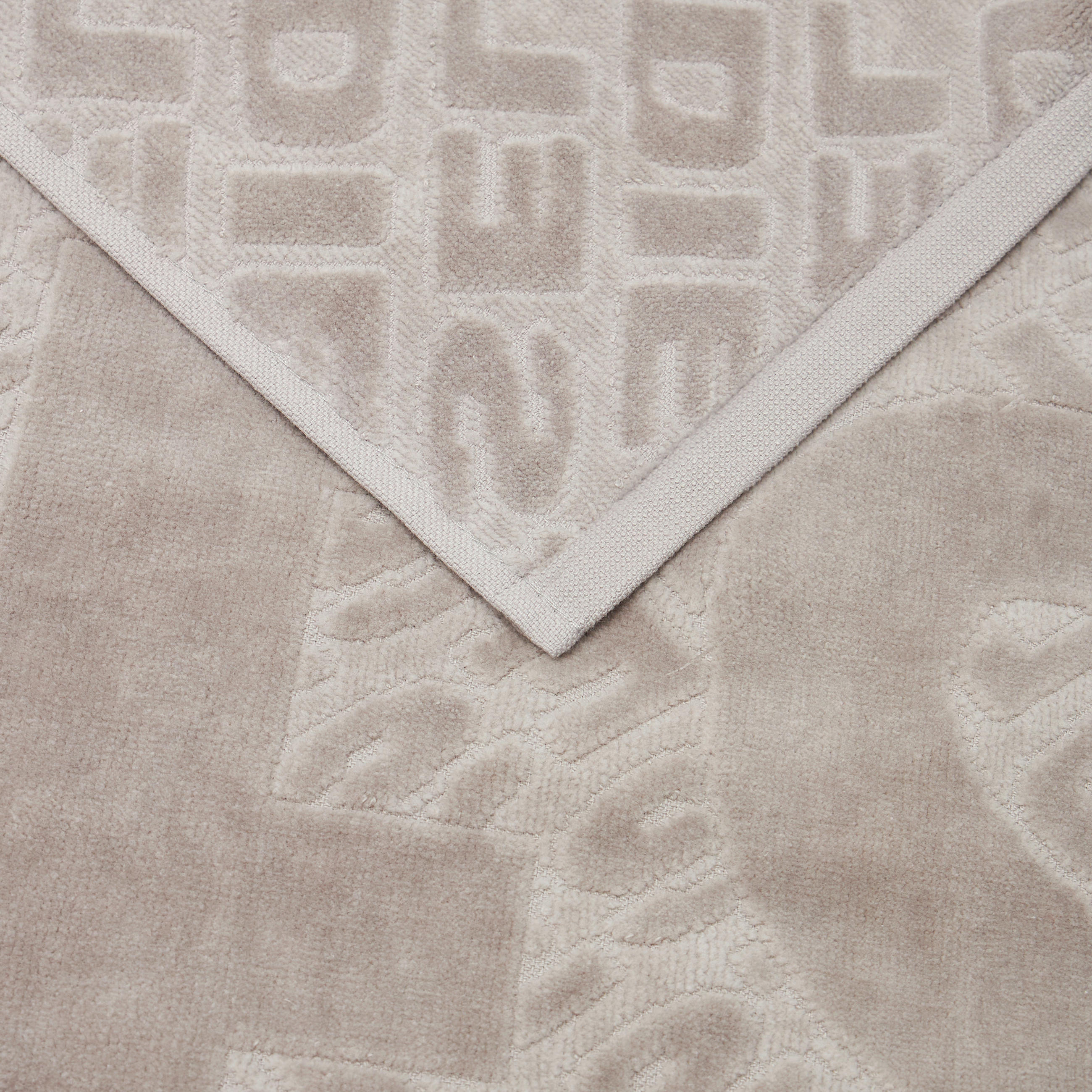 BADETUCH 3D LOGO Grau 100/150 cm  - Grau, Basics, Textil (100/150cm) - Diesel
