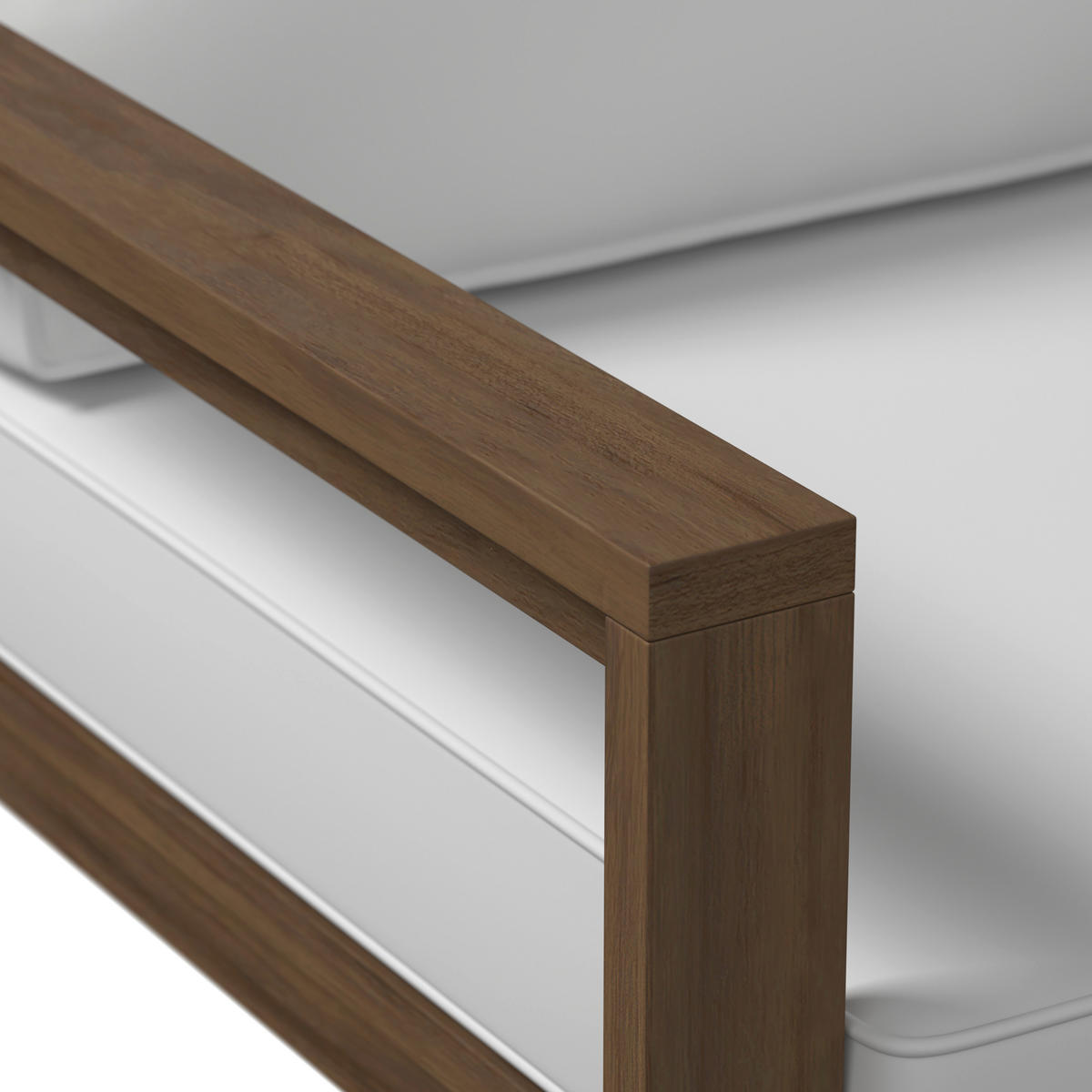 LOUNGEGARNITUR   132/70/72 cm Akazie Hartholz  - Beige/Akaziefarben, MODERN, Holz (132/70/72cm) - Ambia Garden