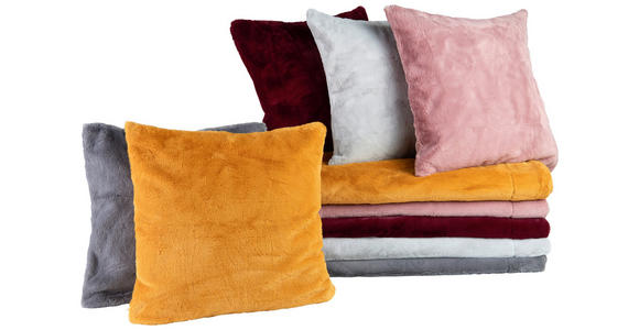 FELLDECKE YUKON 150/200 cm - Anthrazit, Design, Textil (150/200cm) - Novel