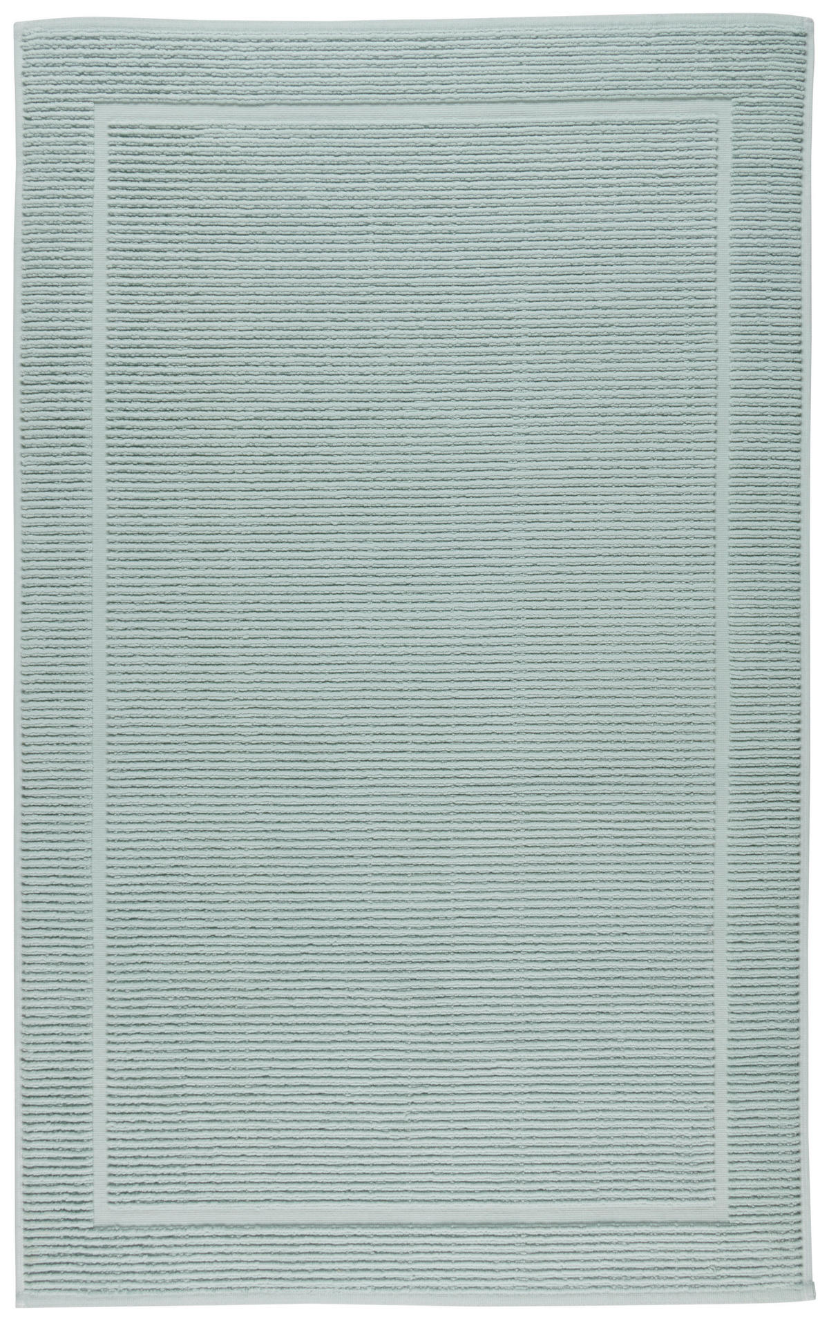 FÜRDŐSZOBASZŐNYEG  60/100 cm  mentazöld   - mentazöld, Basics, textil (60/100cm) - Bio:Vio