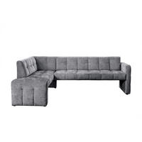 ROHOVÁ LAVICE, buk, antracitová - černá/antracitová, Moderní, dřevo/kompozitní dřevo (245/157cm) - Livetastic