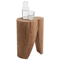 COUCHTISCH Kerneiche massiv 25/34/46 cm organisch Eichefarben  - Eichefarben, Natur, Holz (25/34/46cm) - Schöner Wohnen