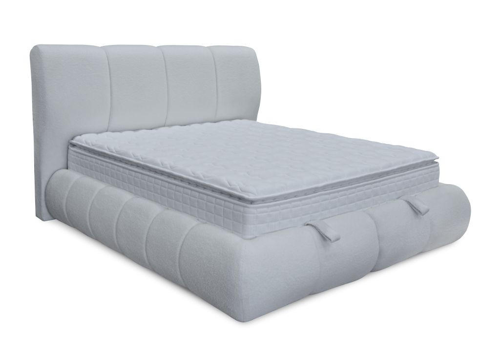 BOX KREVET     šampanjac  - šampanjac/crna, Moderno, metal/tekstil (180/200cm) - Carryhome