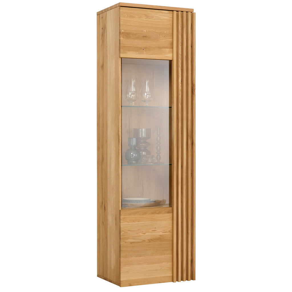 Linea Natura VITRÍNA, dub, farba duba, 59.6/200/44 cm