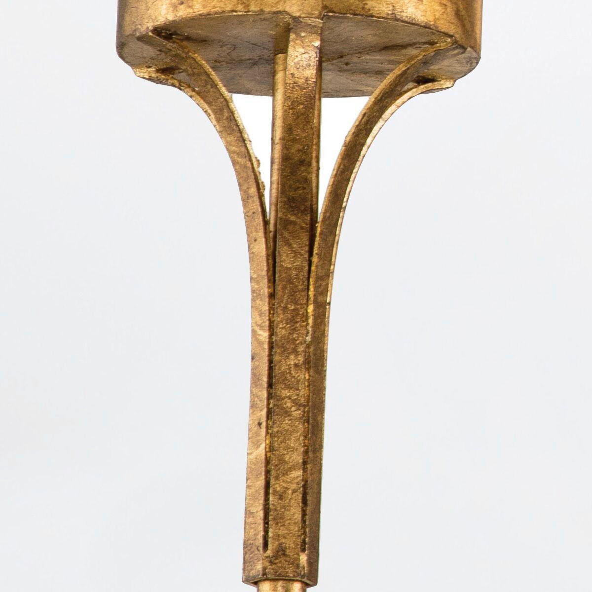 KRONLEUCHTER Quintiesse 81,3/50,8/50,8 cm  - Goldfarben, KONVENTIONELL, Glas/Metall (81,3/50,8/50,8cm) - Elstead Lighting