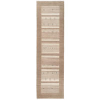 ORIENTTEPPICH 80/300 cm Savannah Loribaf Braun, Beige  - Beige/Braun, LIFESTYLE, Textil (80/300cm) - Cazaris