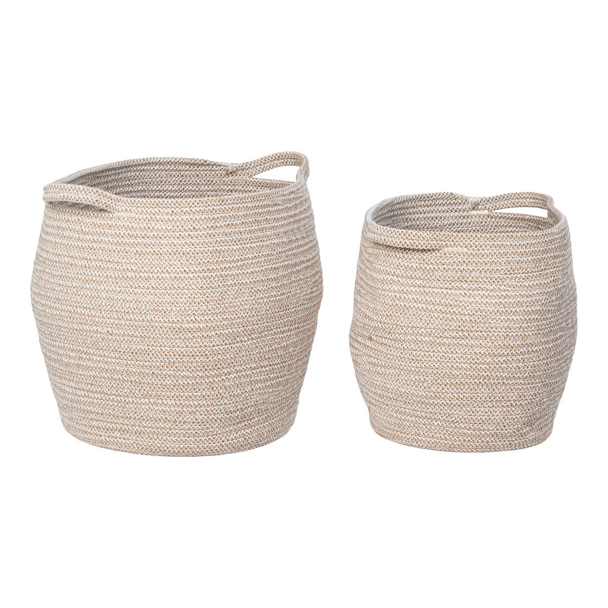 KORBSET  - Beige, Design, Textil