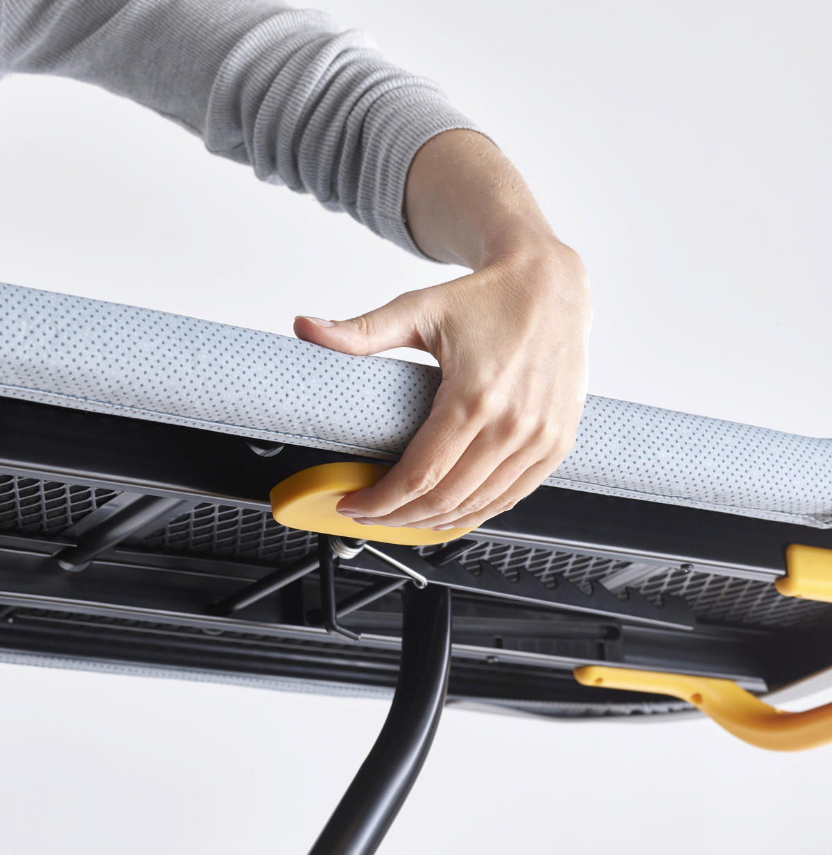 LIKALNA DESKA - siva, Basics, tekstil (38/130/8,5cm) - Joseph Joseph