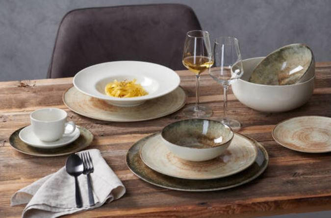 PASTATELLER Porzellan Siena  - Beige/Braun, Basics, Keramik (27cm) - Ritzenhoff Breker