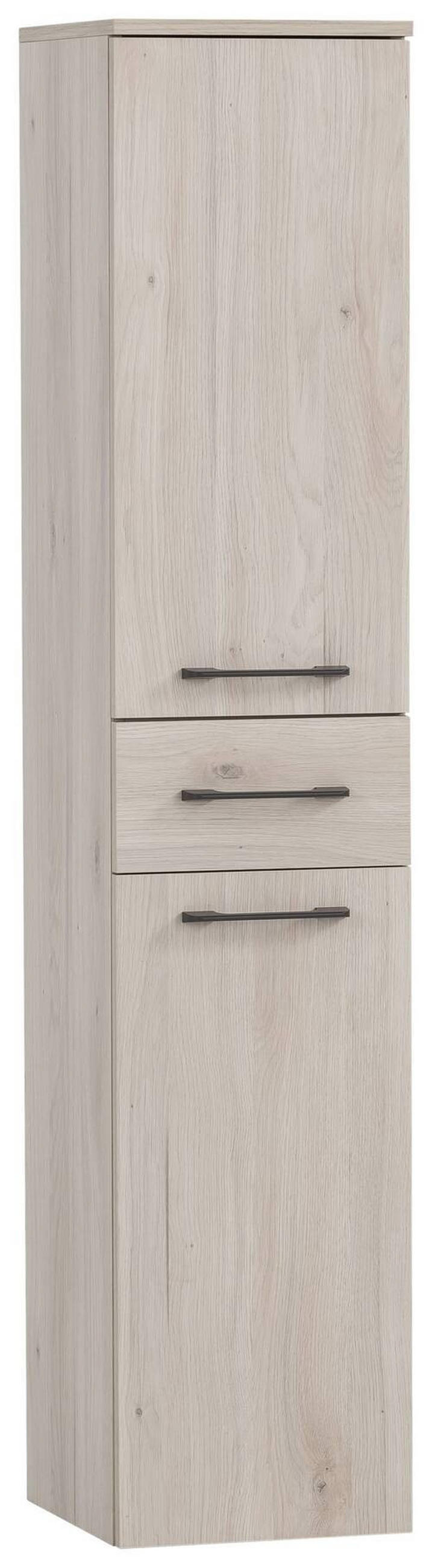 HOCHSCHRANK 32,7/159,1/35,3 cm  - Sandfarben/Anthrazit, MODERN, Holzwerkstoff/Metall (32,7/159,1/35,3cm) - Stylife