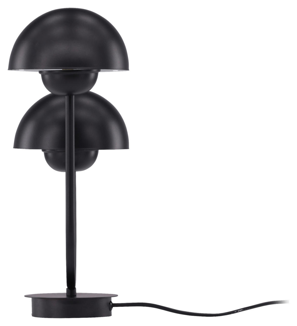 TISCHLEUCHTE - Schwarz, Basics, Metall (15/38/32,5cm) - P & B