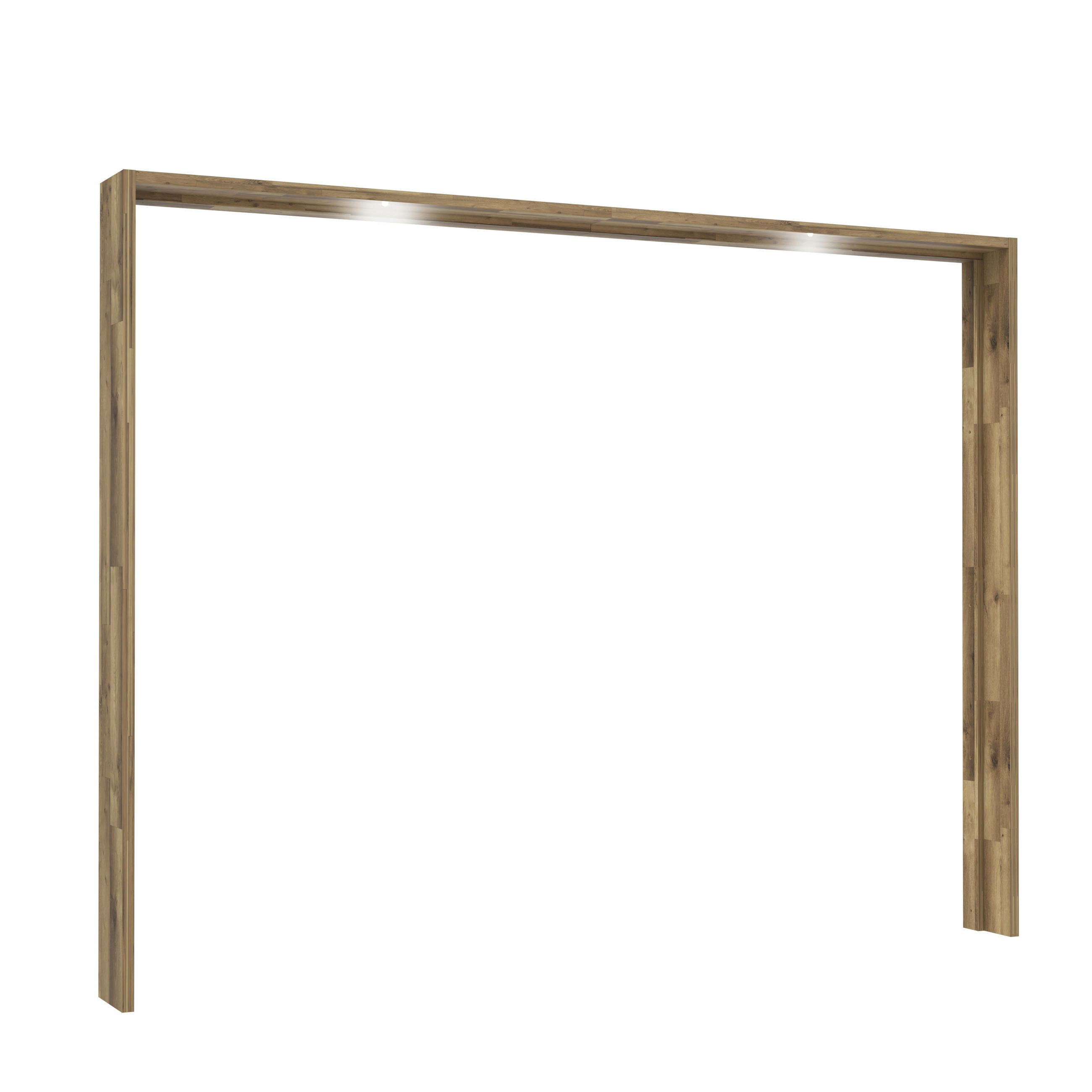 Ramă Pentru Dulap in culoare lemn stejar  - culoare lemn stejar, Lifestyle, material pe bază de lemn (281/216/24cm) - Ti'me