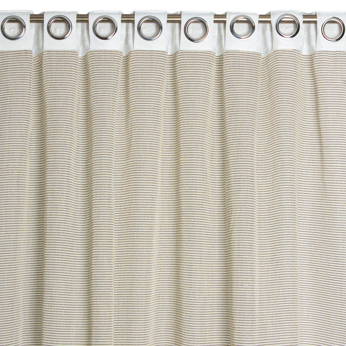 FERTIGVORHANG transparent  - Greige, Basics, Textil (140/240cm)