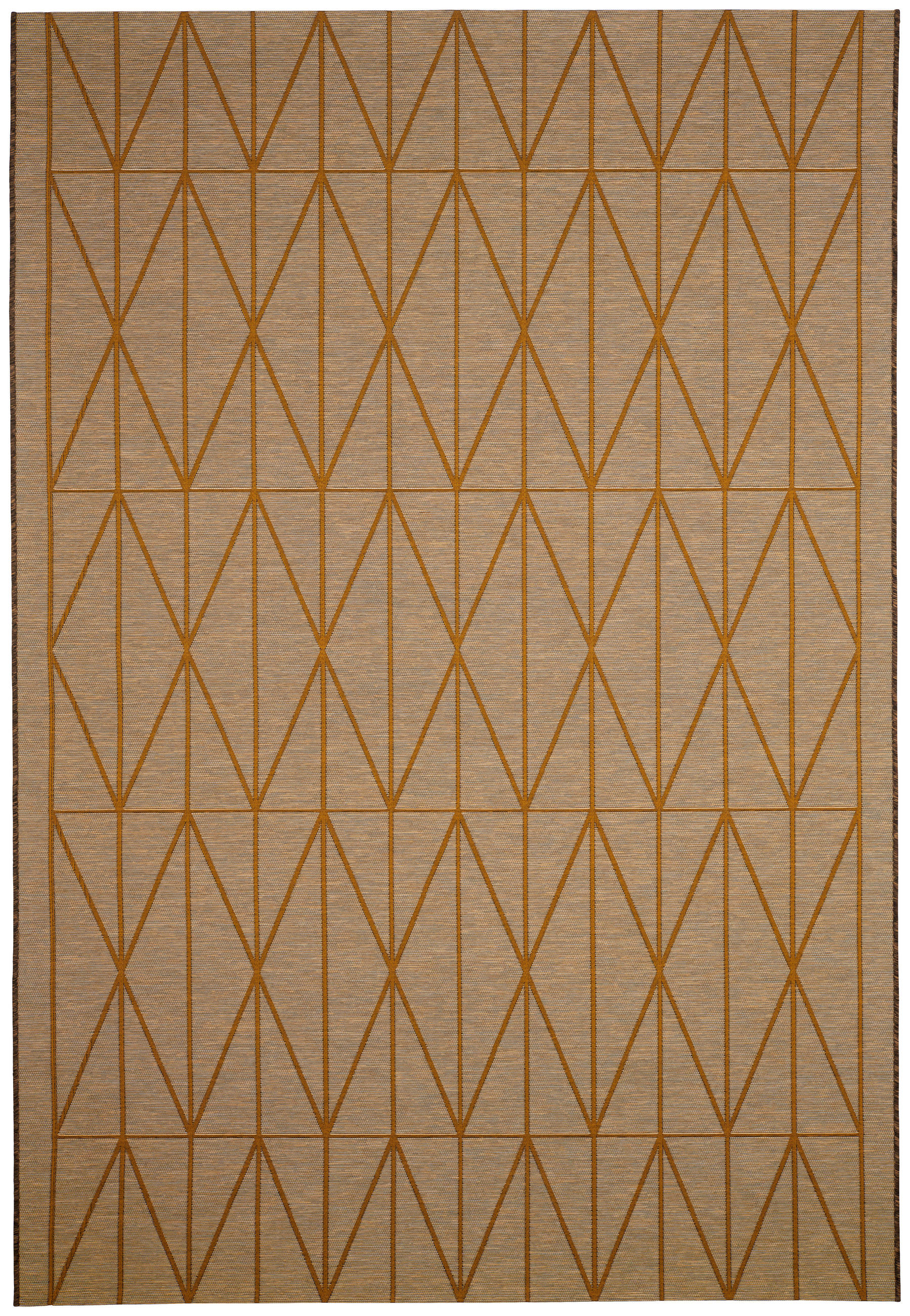 OUTDOORTEPPICH 123/180 cm Celeste Champagner, Sahara  - Champagner/Sahara, Trend, Textil (123/180cm) - Dieter Knoll