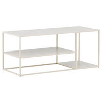 COUCHTISCH in Metall 120/50/50 cm  - Beige, Design, Metall (120/50/50cm) - Livetastic