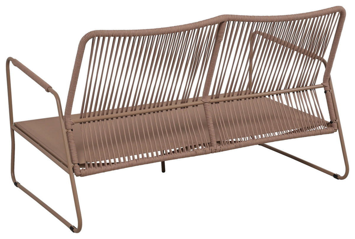 GARTENSET Webstoff Eisen  - Beige/Naturfarben, Design, Textil/Metall - Ambia Garden