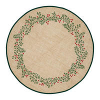 JUTEMATTA  - beige/grön, Basics, textil/plast (90cm)