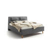 POLSTERBETT Grau 180/200 cm  - Eichefarben/Grau, Design, Holz/Textil (180/200cm) - Schöner Wohnen
