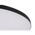 LED-DECKENLEUCHTE 79,5/10,5 cm   - Schwarz, Design, Kunststoff/Metall (79,5/10,5cm) - Novel