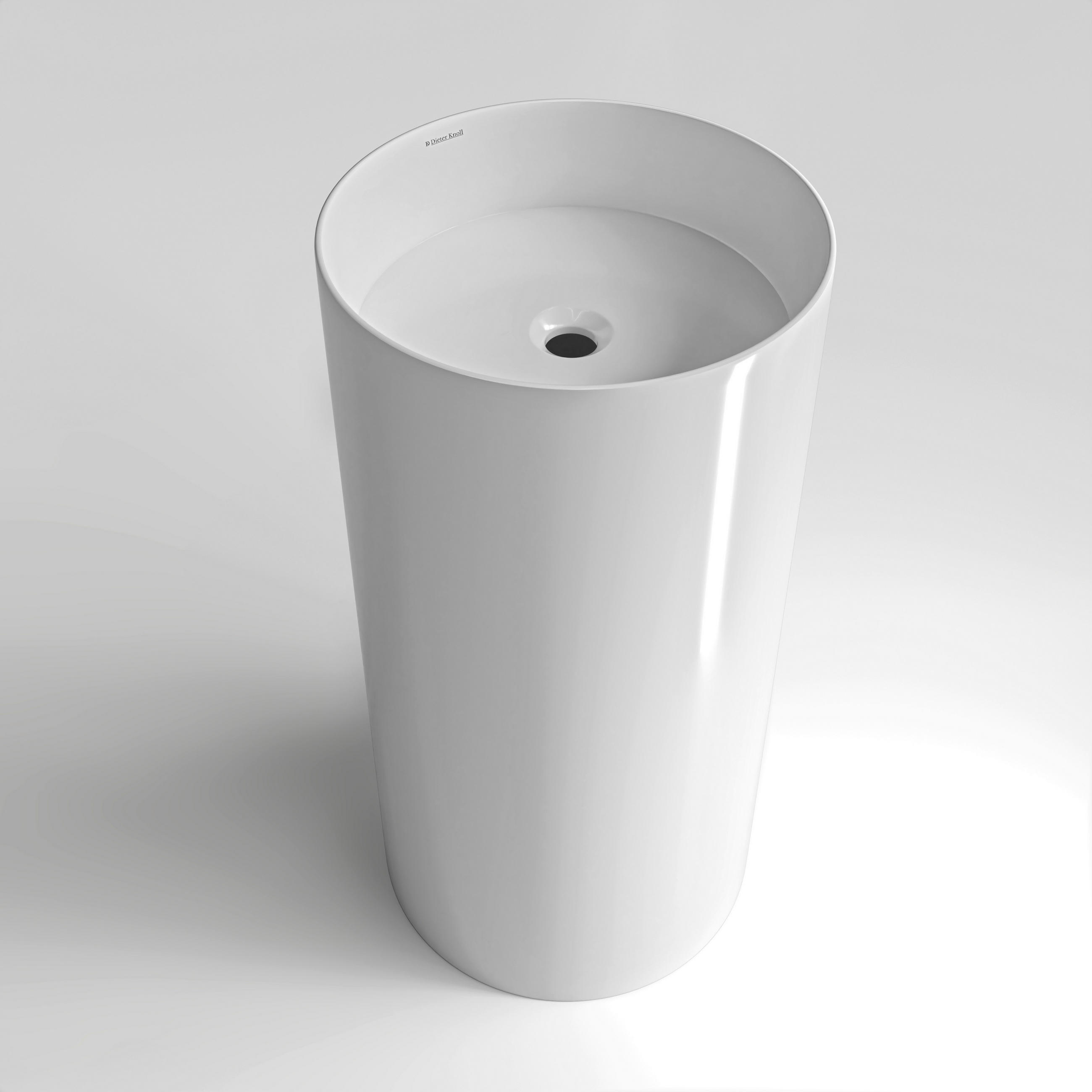 WASCHBECKEN 43,7/86,5/43,7 cm  - Weiß, Basics, Stein (43,7/86,5/43,7cm) - Dieter Knoll