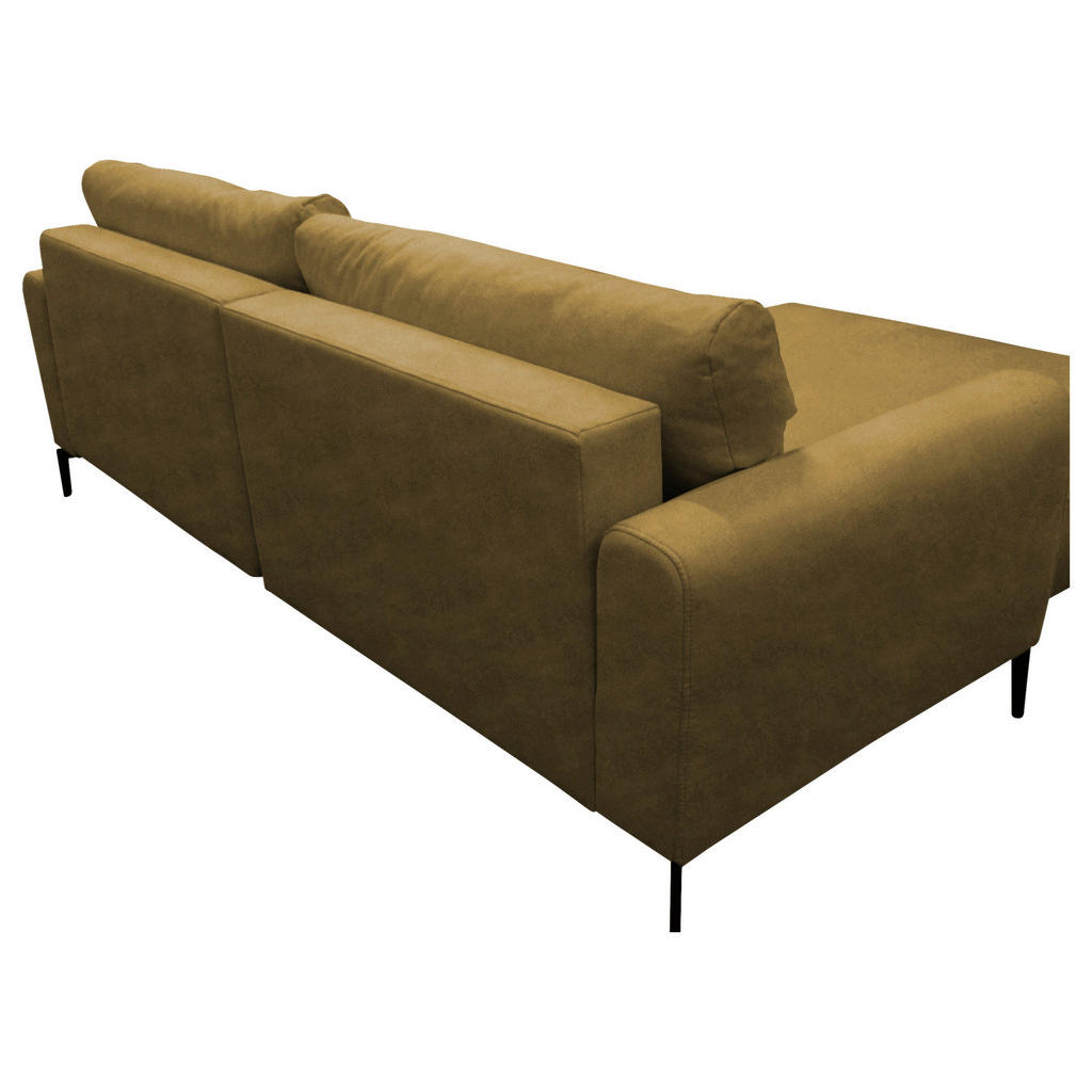 Thumbnail - Mid.you Ecksofa, Gelb, Textil, Ottomane links, L-Form, 240x163 cm, Liegefunktion, Wohnzimmer, Sofas & Couches, Wohnlands...