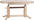 COUCHTISCH furniert, massiv oval Buchefarben 120-160/75/56-72 cm  - Buchefarben, Design, Holz (120-160/75/56-72cm) - MID.YOU