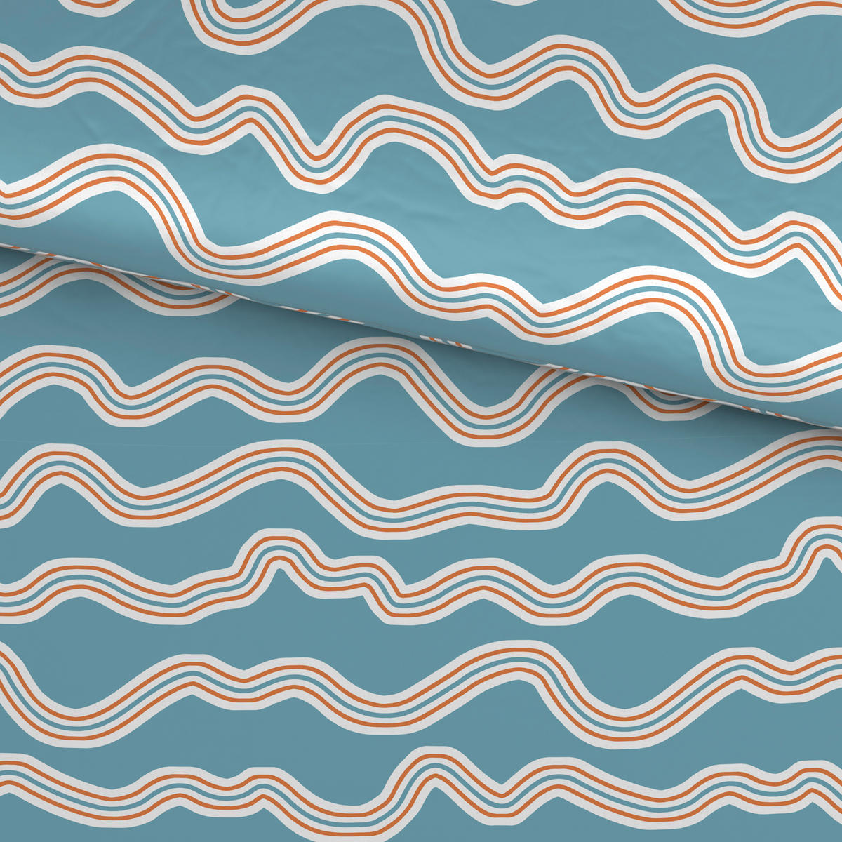 BETTWÄSCHE Satin 200/200 cm  - Hellblau, Textil (200/200cm) - Novel