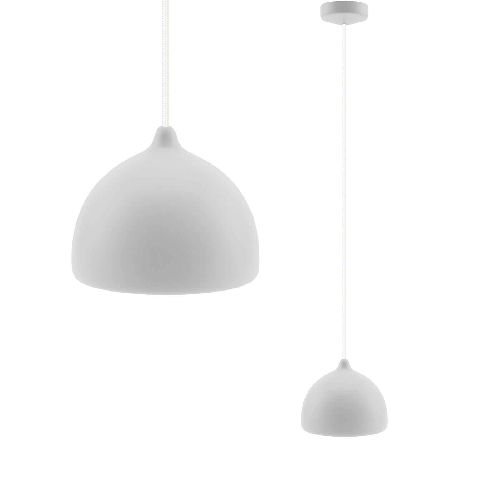 HÄNGELEUCHTE 17,5/80-140 cm  - Weiß, Design, Holz (17,5/80-140cm)
