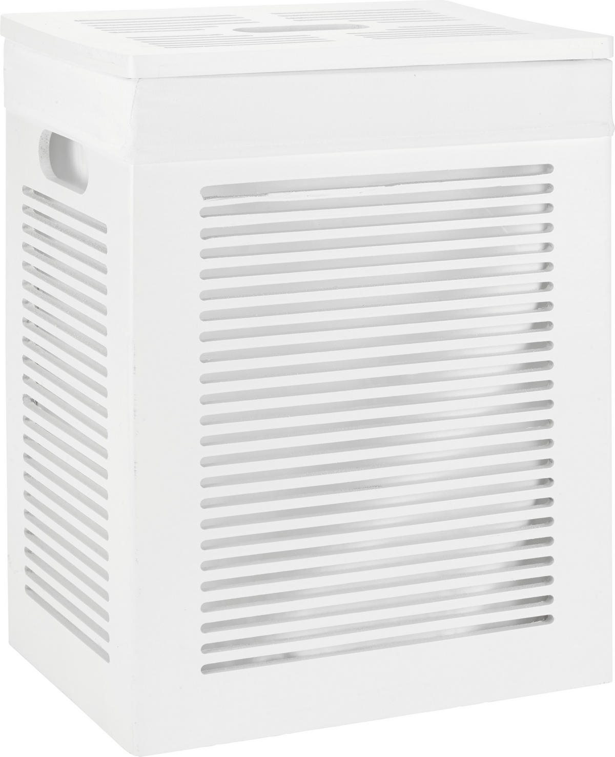 WÄSCHETONNE - Weiß, Design, Holz/Textil (40/30/56cm) - Landscape