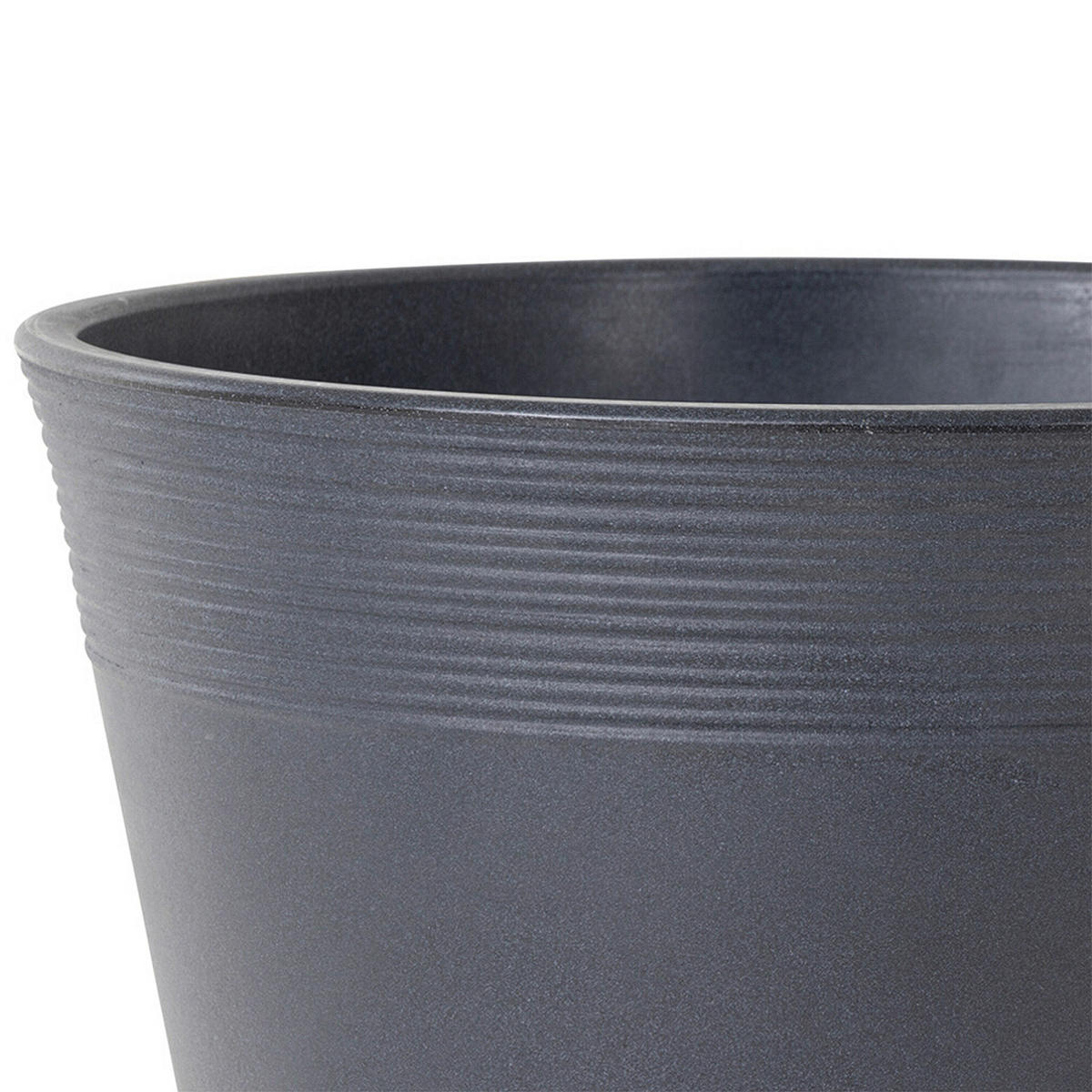 PFLANZENTOPF 48/32 cm  - Anthrazit, Basics, Kunststoff (48/32cm) - Siena Garden
