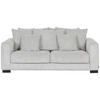 2,5-SITS SOFFA i manchester greige  - greige/svart, Klassisk, trä/textil (203/83/126cm) - MID.YOU