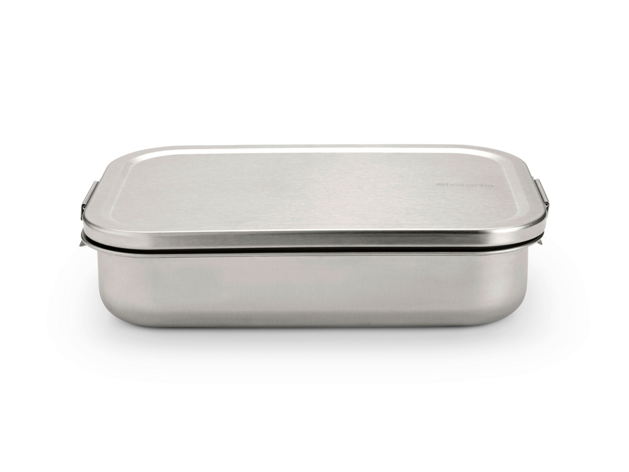 ÉTELTÁROLÓ DOBOZ  2 l  - ezüst, Basics, fém (26/17.4/6.3cm) - Brabantia