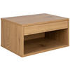 NACHTTISCH 50/24,3/35 cm  in Eichefarben  - Eichefarben, Modern, Holzwerkstoff (50/24,3/35cm) - MID.YOU