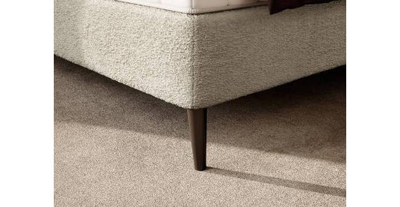 BOXSPRINGBETT 160/200 cm in Beige - Beige/Schwarz, Design, Holz/Holzwerkstoff (160/200cm) - Esposa