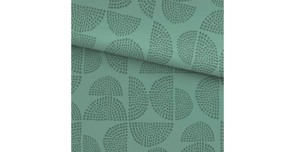 BETTWÄSCHE Satin 140/200 cm  - Salbeigrün/Multicolor, KONVENTIONELL, Textil (140/200cm) - Novel