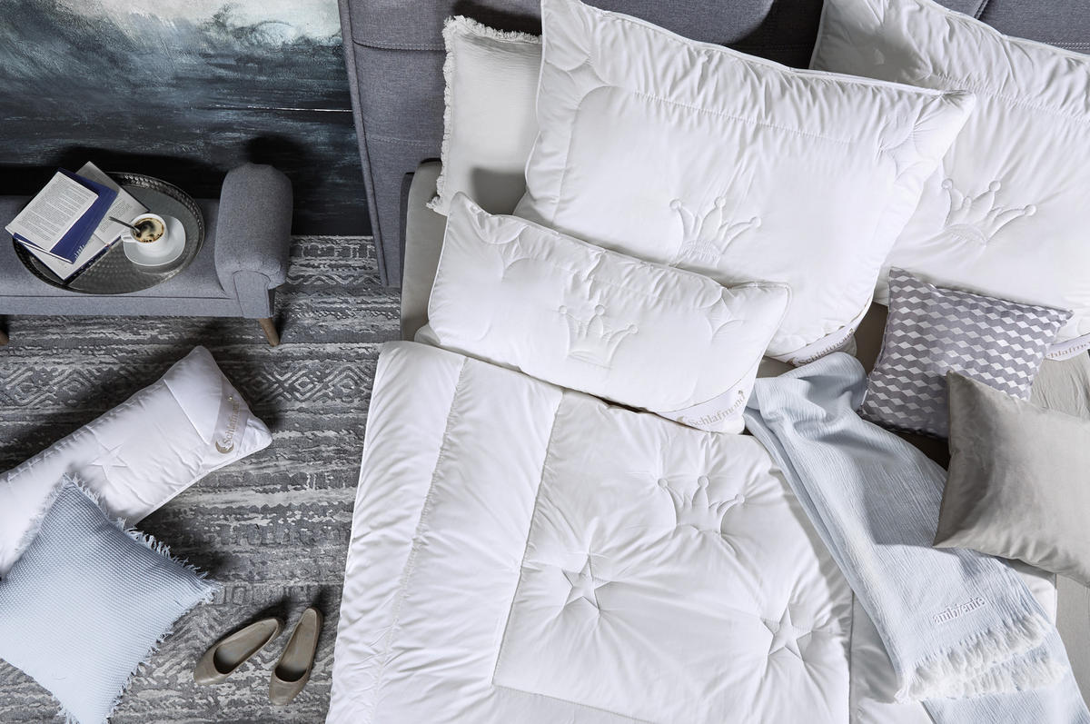 GANZJAHRESDECKE 140/200 cm DER KLEINE PRINZ  - Creme, Basics, Naturmaterialien (140/200cm) - Schlafmond
