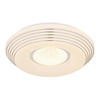 STROPNA LED-SVETILKA   //2700-6500 K/230 V/ - barve kroma/bela, Design, kovina/umetna masa (39/8,3cm) - Globo