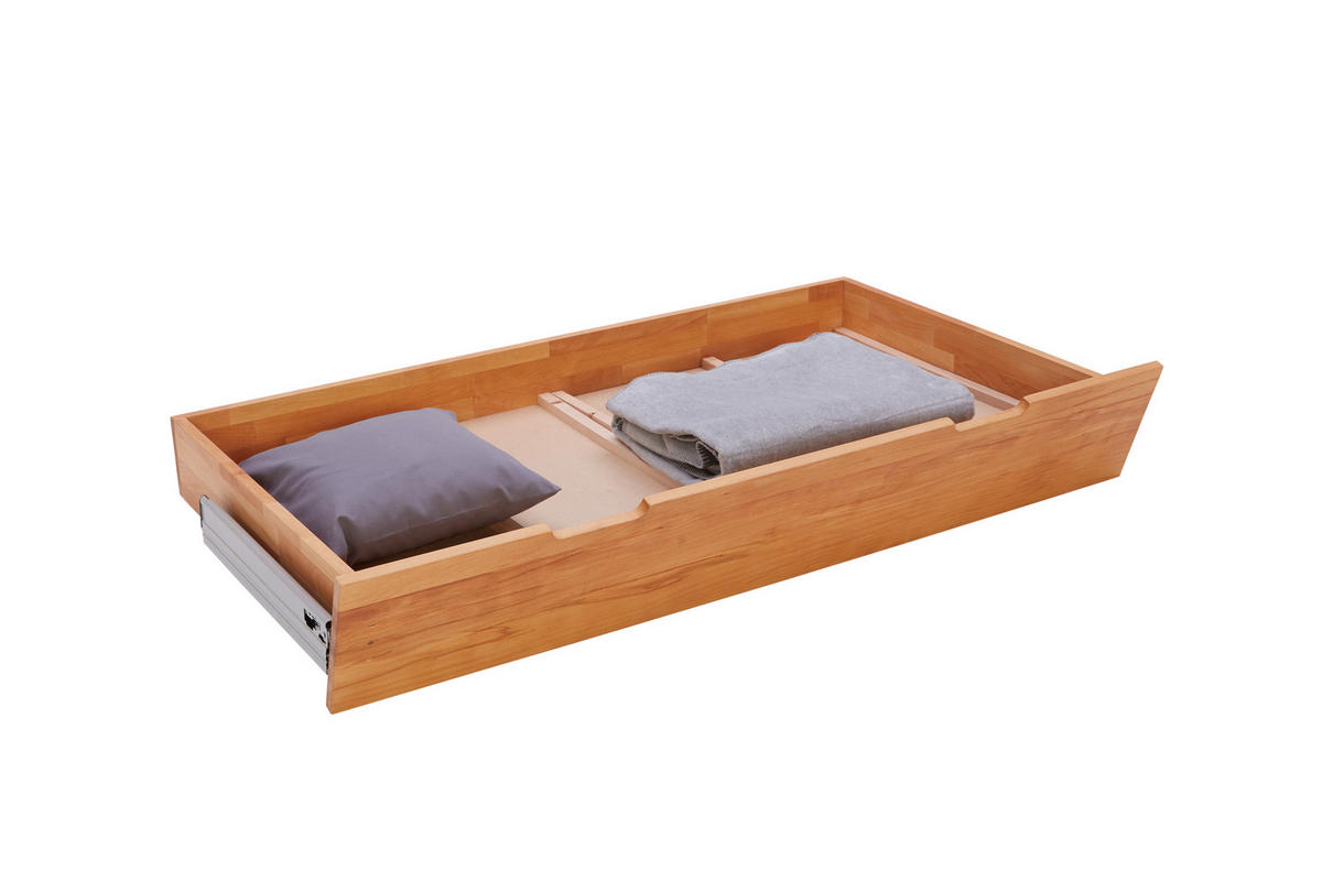 POSTEĽNÁ ZÁSUVKA, 145/23,5/77 cm, buk - farba buka, Lifestyle, drevo (145/23,5/77cm) - Linea Natura